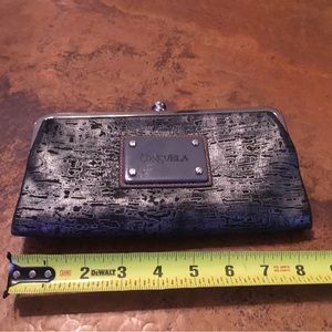 Consuela Bifold Metallic Wallet